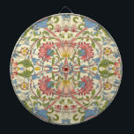 William Morris Loddon Blossom Floral Patterns Dartboard<br><div class="desc">William Morris' "Lodden" design is a captivating textile pattern that exemplifies the beauty of nature and intricate craftsmanship. It features a harmonious blend of stylised floral motifs and flowing organic forms. The pattern is chraacterised by its soft, symmetrical design, with a repetitive motif of stylised flowers and leaves intertwined in...</div>