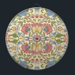 William Morris Loddon Blossom Floral Patterns Dartboard<br><div class="desc">William Morris' "Lodden" design is a captivating textile pattern that exemplifies the beauty of nature and intricate craftsmanship. It features a harmonious blend of stylised floral motifs and flowing organic forms. The pattern is chraacterised by its soft, symmetrical design, with a repetitive motif of stylised flowers and leaves intertwined in...</div>