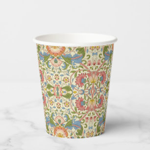 William Morris Loddon Blossom Floral Patterns Paper Cups