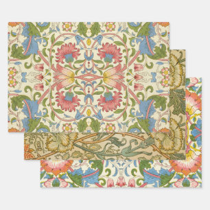 William Morris Loddon Blossom Floral Patterns Wrapping Paper Sheet