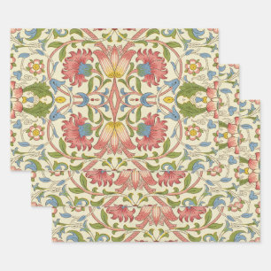 William Morris Loddon Blossom Floral Patterns Wrapping Paper Sheet