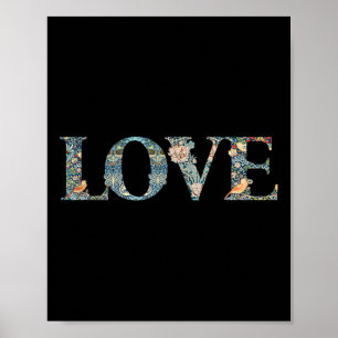 William Morris Love Design Poster
