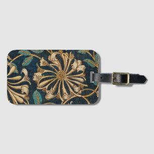 William Morris Luggage Tag with Address Card