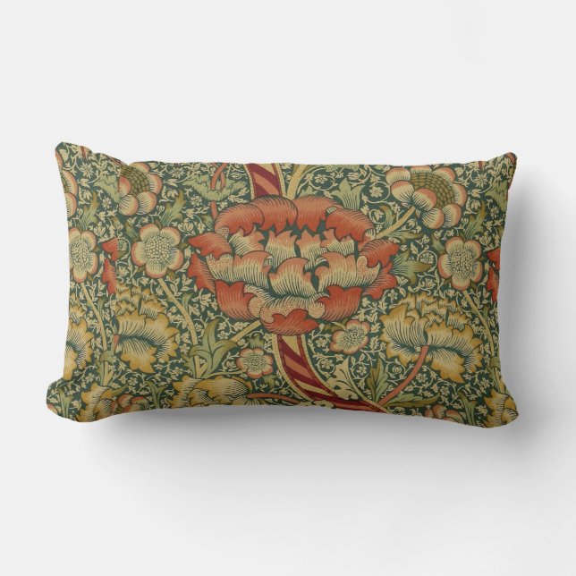 William Morris  Lumbar Cushion (Front)