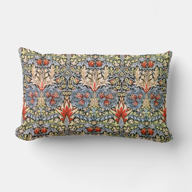 william morris lumbar cushion (Front)
