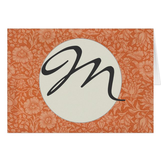 William Morris Mallow Floral Wallpaper Design (Front Horizontal)