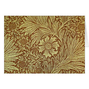 William Morris Marigold Antique Flower Pattern
