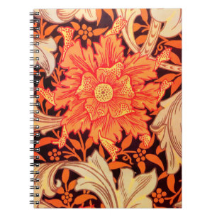 William Morris Marigold Vintage Floral Notebook