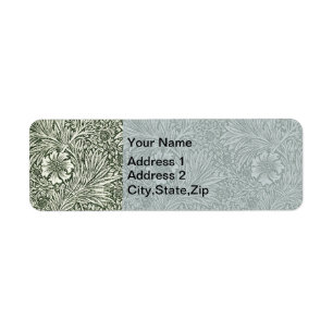 William Morris Marigold Vintage Green Floral