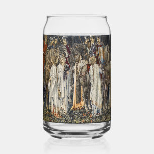 William Morris Mediaeval Knights Tapestry Design Can Glass