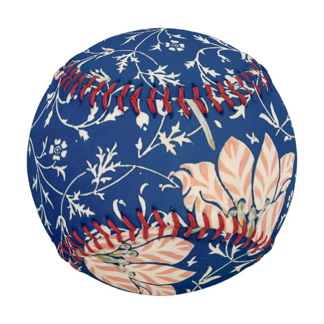 William Morris Medway Blue Floral  Baseball (Front)