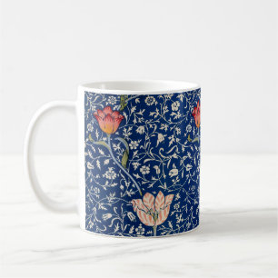 William Morris Medway Blue Floral  Coffee Mug