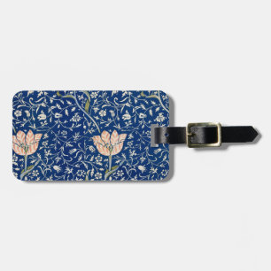 William Morris Medway Blue Floral  Luggage Tag