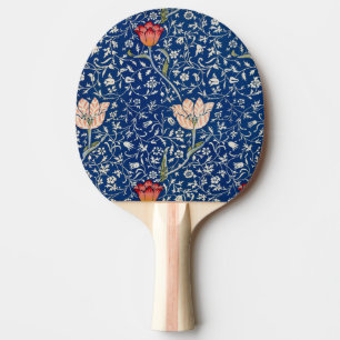 William Morris Medway Blue Floral Ping Pong Paddle