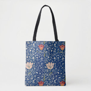William Morris Medway Blue Floral Tote Bag