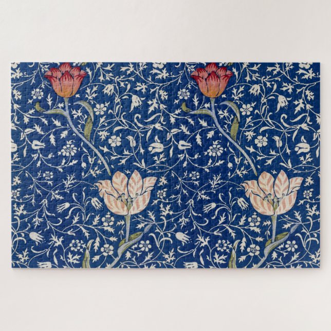 William Morris Medway Pattern Jigsaw Puzzle (Horizontal)
