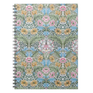 William Morris Myrtle Floral Pattern Notebook