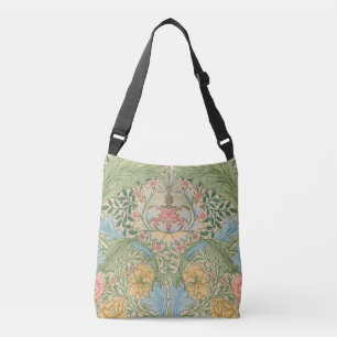 William Morris Myrtle Flower Floral Botanical Crossbody Bag