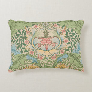 William Morris Myrtle Flower Floral Botanical Decorative Cushion