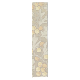 William Morris Oak and Acorn Table Runner