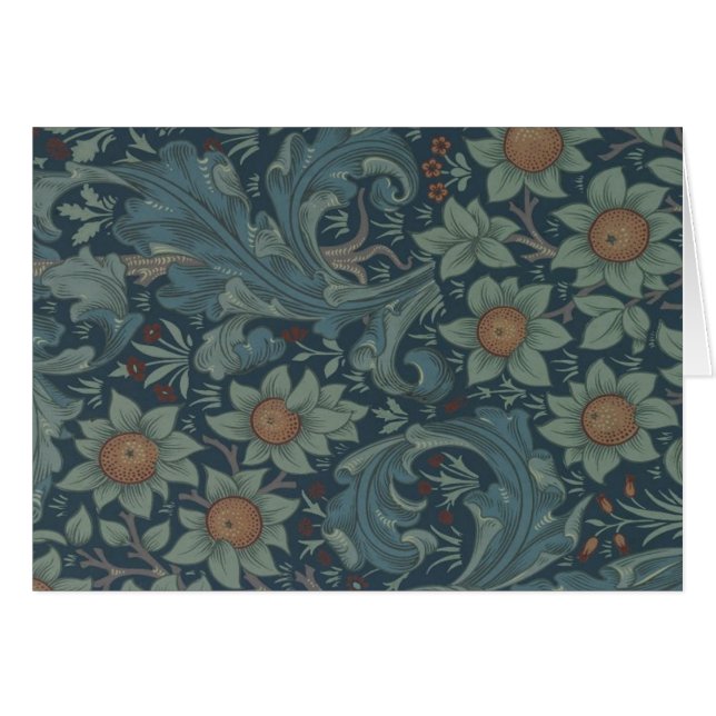 William Morris Orchard Pattern Art (Front Horizontal)