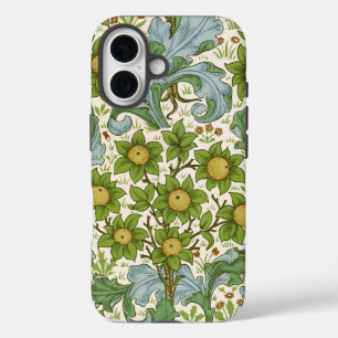 William Morris' Orchard Pattern Art Nouveau iPhone 16 Case