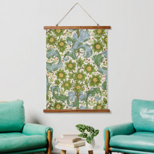 William Morris' Orchard Pattern Art Nouveau Hanging Tapestry