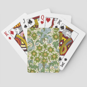 William Morris' Orchard Pattern Art Nouveau Playing Cards