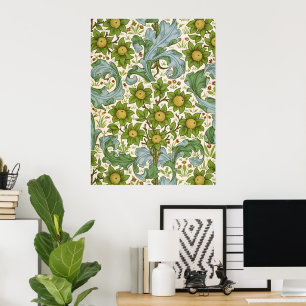 William Morris' Orchard Pattern Art Nouveau Poster