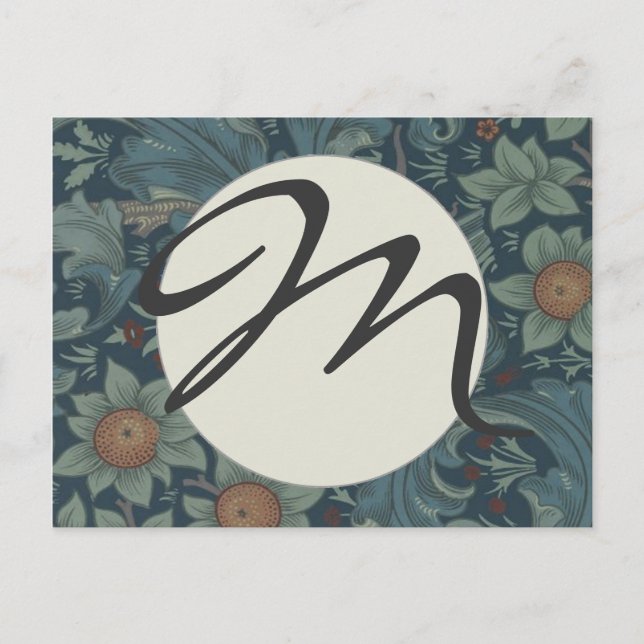 William Morris Orchard Pattern Art Postcard (Front)