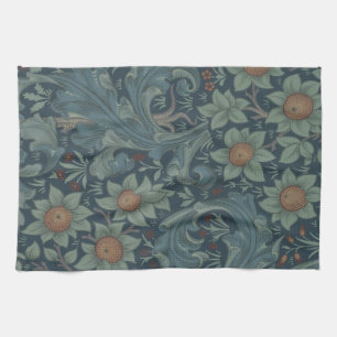 William Morris Orchard Pattern Art Tea Towel