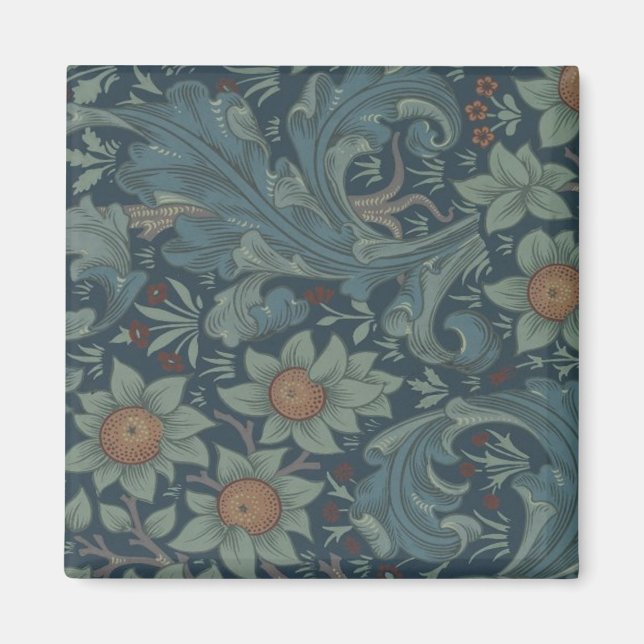 William Morris Orchard Pattern Wallpaper Magnet (Front)