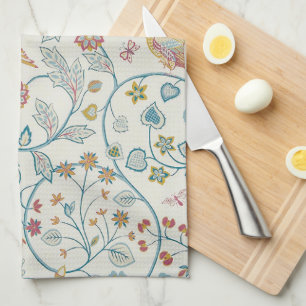 William Morris - Owl and Berries  Tea Towel