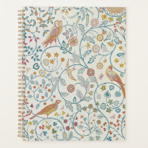 William Morris - Owl and Berries Wallpaper Planner