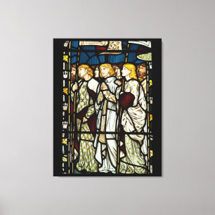 William Morris painting, All Saints Canvas Print
