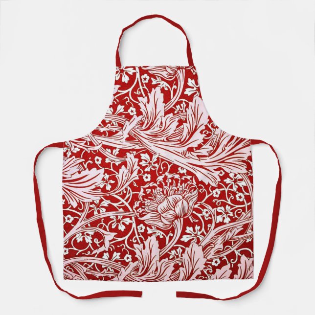 William Morris pattern,  Arcadia, popular design Apron (Front)