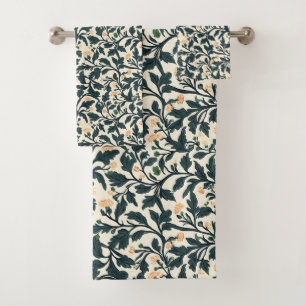 William Morris Pattern  Bath Towel Set