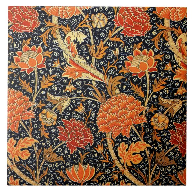 William Morris pattern, Cray Tile (Front)