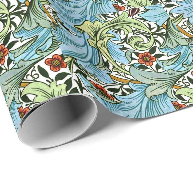 William Morris pattern - Granville Wrapping Paper (Roll Corner)