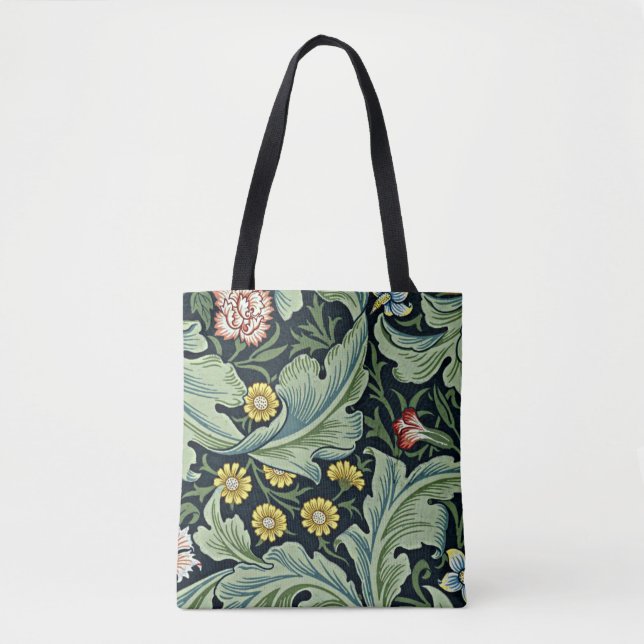 William Morris pattern, Leicester Tote Bag (Front)