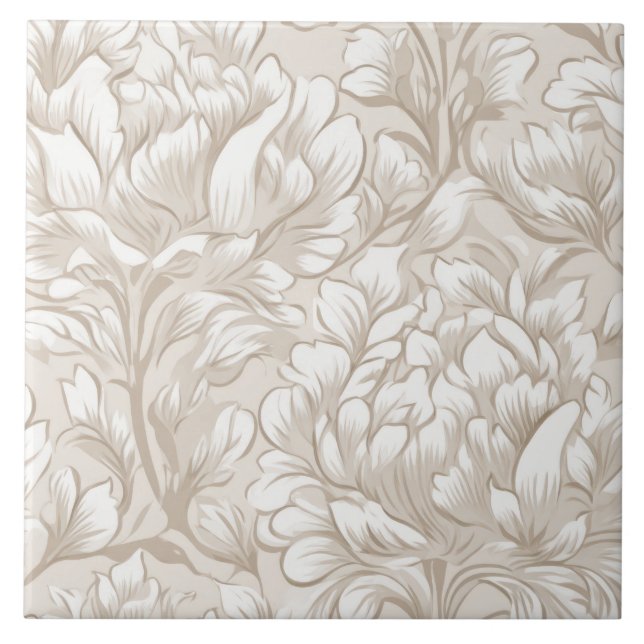 William Morris Pattern Tile (Front)