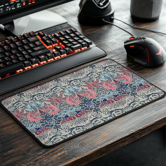 William Morris Peacock and Dragon Desk Mat (Creator Uploaded)