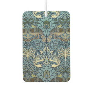 William Morris Peacock and Dragon Woven Design Car Air Freshener