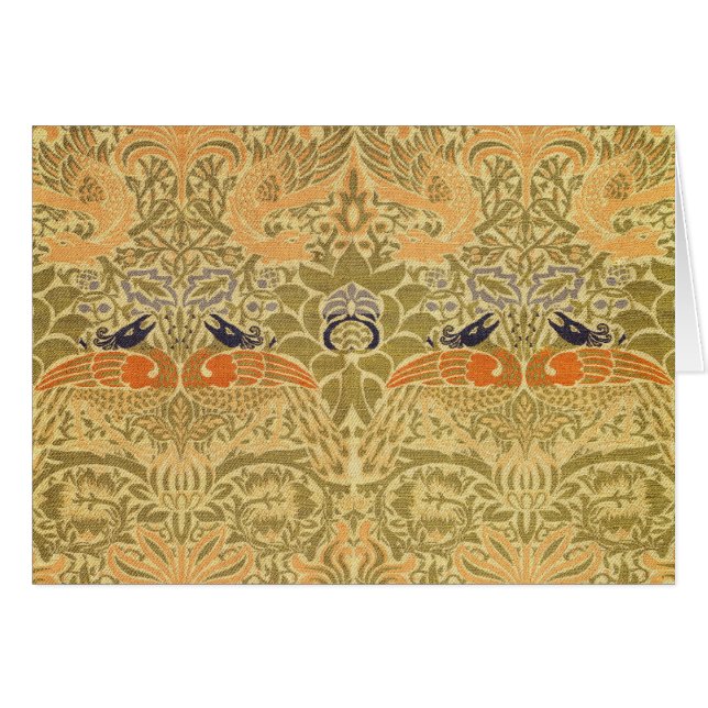 William Morris Peacock & Dragon Arts & Crafts (Front Horizontal)