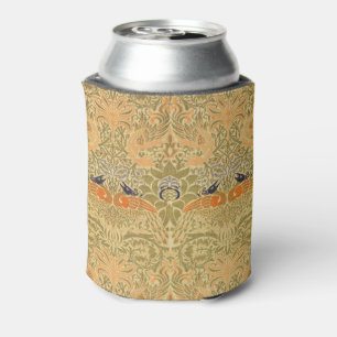 William Morris Peacock & Dragon Arts & Crafts Can Cooler