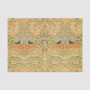 William Morris Peacock & Dragon Arts & Crafts Tissue Paper
