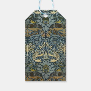 William Morris Peacock Dragon Classic Gift Tags