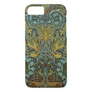 William Morris Peacock Dragon Wallpaper  iPhone 8/7 Case