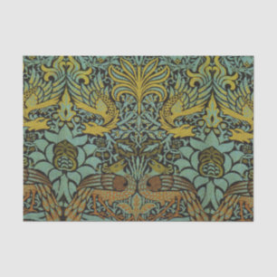 William Morris Peacock Dragon Wallpaper  Tissue Paper