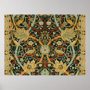 William Morris Persian Carpet Art Print Design